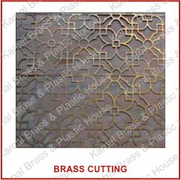 Brass Jaali Waterjet Cutting